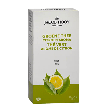 Groene theemet citroen Infusie JH