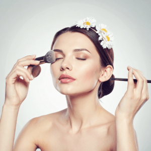 Make up vrouw