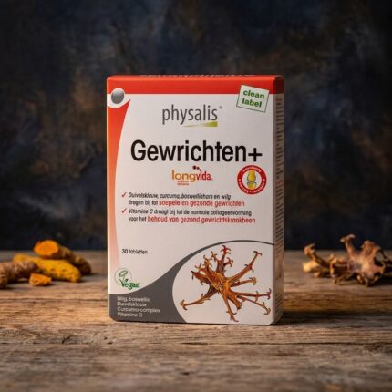 Gewrichten+ met kurkuma en Duivelsklauw.